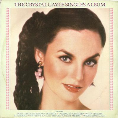 Виниловая пластинка CRYSTAL GAYLE The Crystal Gayle Singles Album UAG30287 United Artists 1980 UK Поп Б/у