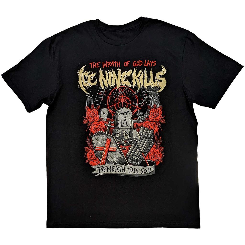 Ice Nine Kills Unisex Adult Wrath Cotton T-Shirt