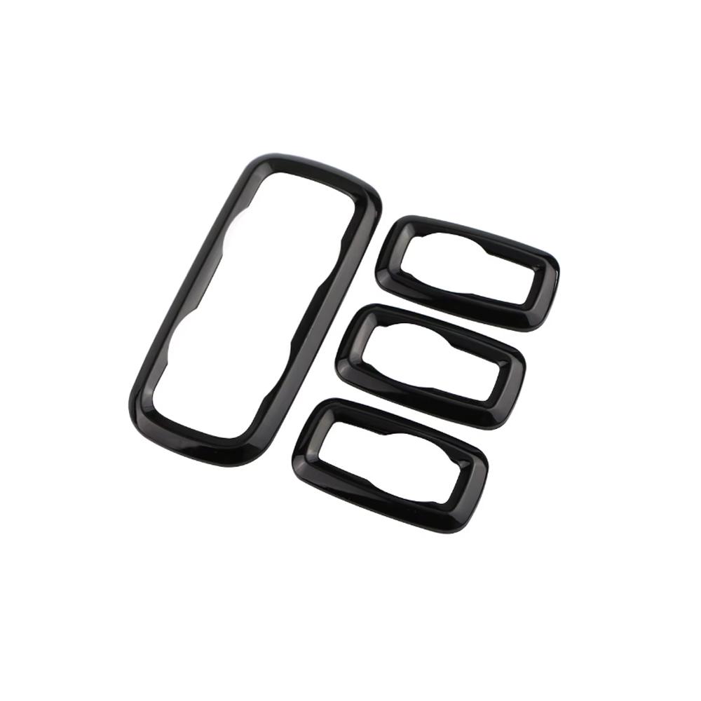 Car Window Lift Switch Decoration Box Panel Cover Sticker Trim Accessories for Ford Ecosport New Fiesta MK7