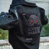 Весенняя мужская бейсбольная форма в стиле ретро с вышитым дьяволом, куртка с воротником-стойкой
