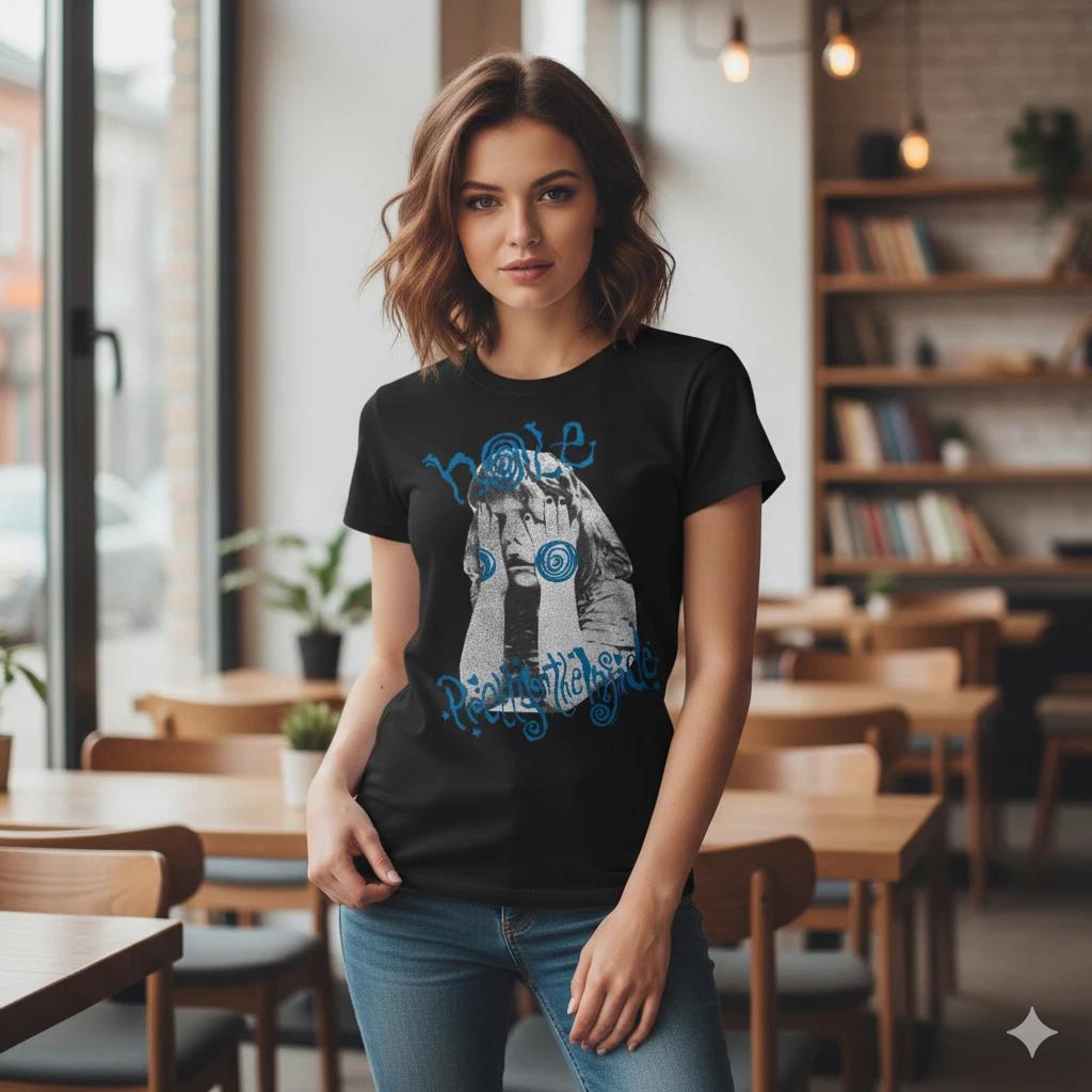 Men's and Women's T-shirts Noel Pretty When I Cry Vintage Style Graphic