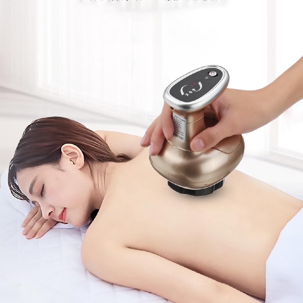 Электрический скребковый инструмент Meridian Dredge, лимфодренажная всасывающая массажная щетка, домашняя всасывающая машина для банок тела