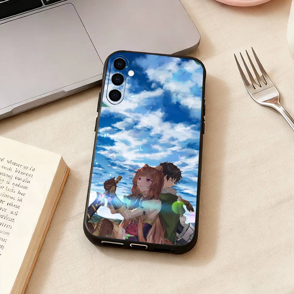 Чехол для телефона The Rising of the S-Shield Hero Для Samsung Galaxy A73,A72,A71,A70,A53,A52,A51,Других Мягкий Черный Чехол