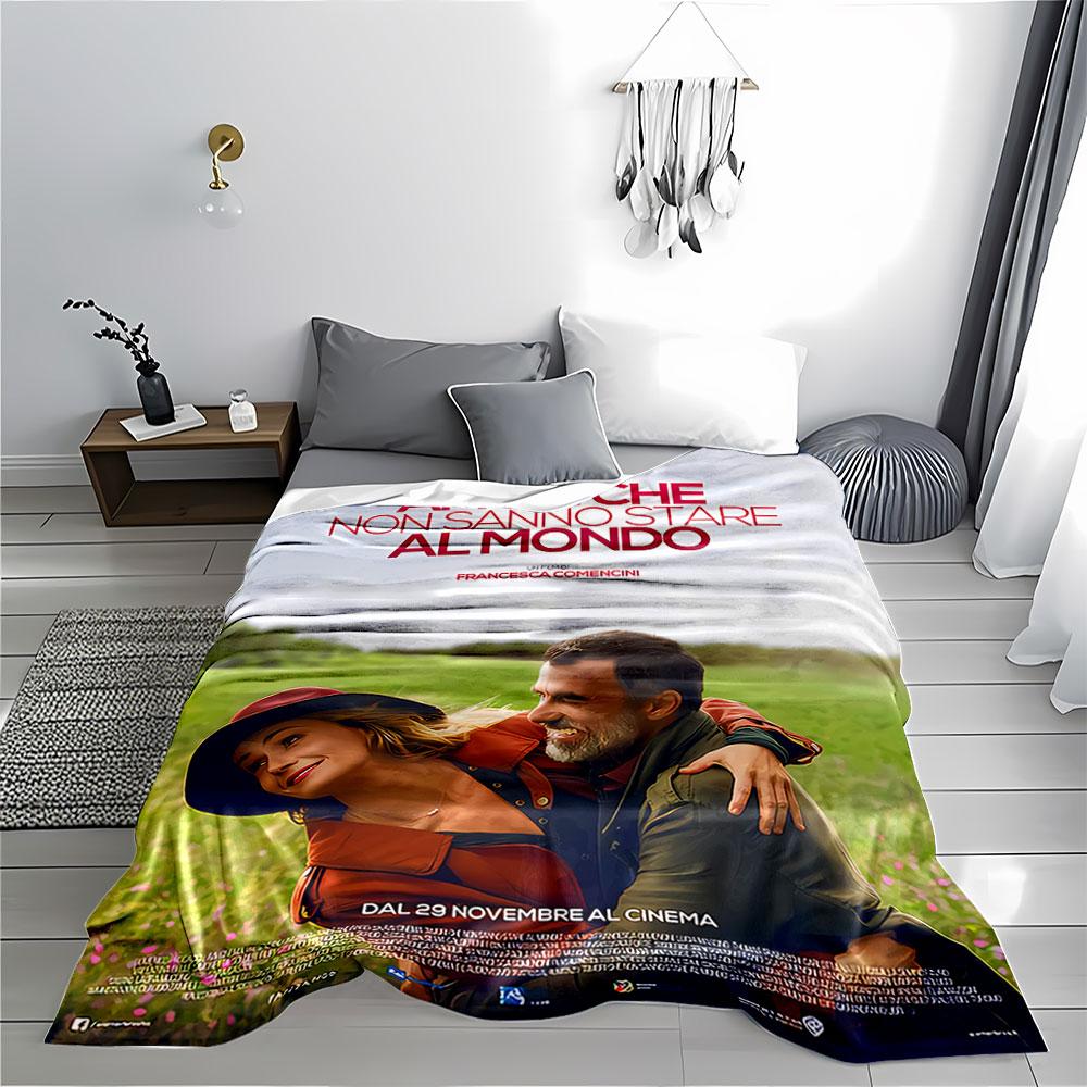 Romantic Field Scene Blanket for all seasons blanket lunch break throw gift