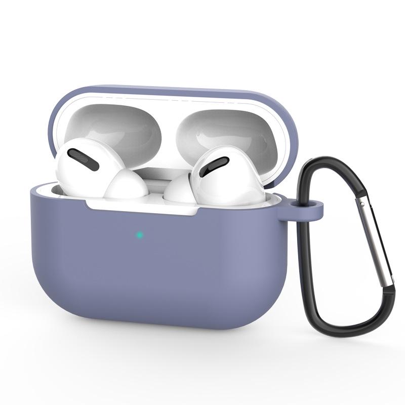 Силиконовый защитный чехол для AirPods Pro Чехол для AirPods Силиконовый чехол с пряжкой