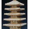 Woody Joe 1/75 Scale Daigoji Temple Five-Story Pagoda Wooden Model Assembly Kit 4560134352865