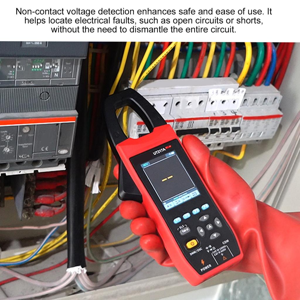 3 in 1 AC DC Clamp Meter Oscilloscope 5MSa s High Sampling Rate 1MHz Bandwidth 600A 1000V AC DC Current and Voltage