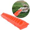 Plastic Top Poultry Feeder Birds Feeding Trough for Livestock Pigeon Cockatiels