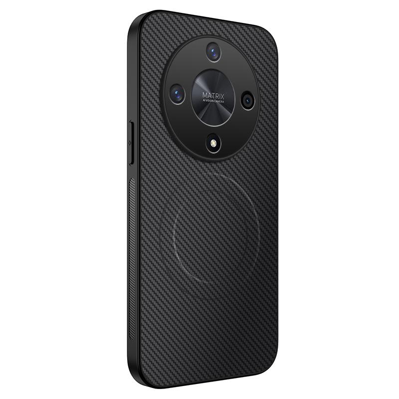 Премиальный магнитный чехол из углеродного волокна для Honor X6B X6C X7B X7C X7D X8C X9D X9C Smart Мягкий Чехол для телефона с беспроводной зарядкой для Honor X9D