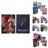 Набор из 50 английских аниме-карточек Набор Demon Slayer One Piece Игровые коллекционные карты Дуэльные карты