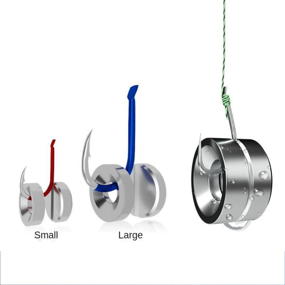 Salvage Magnet Magnetic Bottom Tracker Magnet Metal Detector  Bottom Holder for Catfish