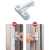 3/5Pcs T-locks Plastic+Stainless Steel+Zinc Alloy UPVC Child Safe Security Window Door Sash Lock Safety Lever Handle Sweep Latch