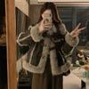 New Imitation Fox Fur Integrated Thickened Pie Overcome Fur Collar Fur Coat Women's Winter Fur Coat