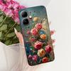For Infinix Smart 20 Case X6840 X6840B Luxury Flowers Butterfly Painted Phone Cover Case For Infinix Smart 20 Smart20 Soft Shell