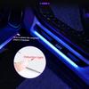 Беспроводная светодиодная подсветка порога автомобиля для Toyota GR Chr Yaris Corolla Auris Hilux Celica Verso Rav4 Prius Camry raize Innen C-HR BZ4