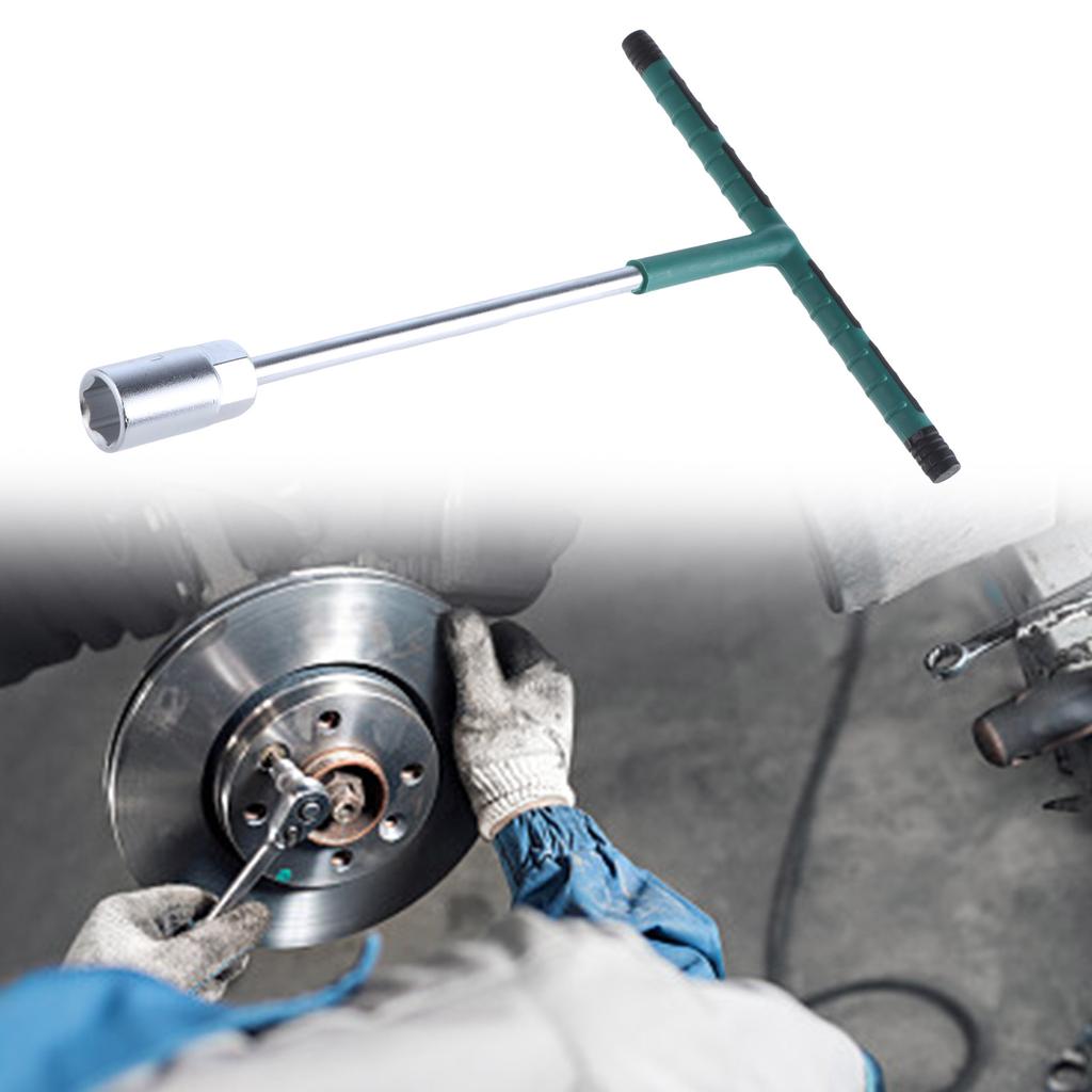T-shaped Hand Tool Hex Socket Wrench T-handle Wrench Extended T-Socket Wrench for Mechanical Work 6/8/10/12/14/16/18mm