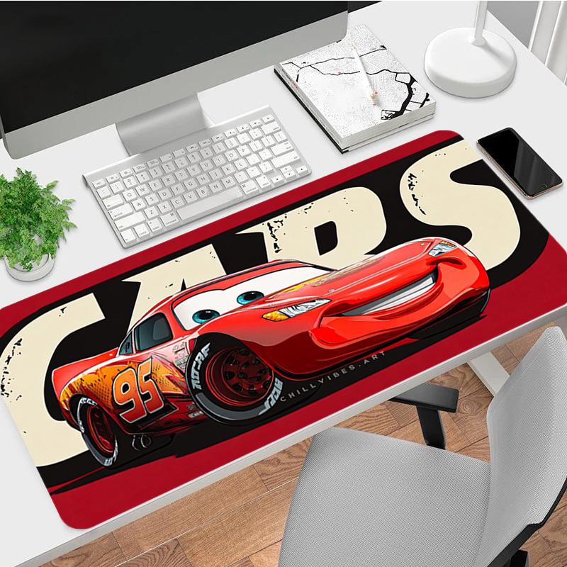 Cars Theme Xl Gaming Mouse Pad Nonslip Rubber Base Stitched Edge Waterproof Desk Mat For Pc Laptop Gamer Office Computer Accessories C929452