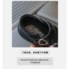 Girls Black Leather-Like Flat Shoes School Formal Performance Comfortable Soft Sole Kids Dress