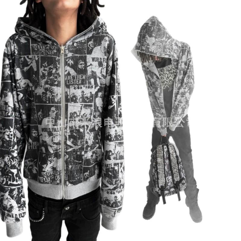Unisex Oversized Hooded Streetwear Sweatshirt With 3D Graphic Print Loose Fit Harajuku Style Teens Adults