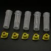 200PCS Wholesale Queen Rearing Cup Kit Beekeeping Tools Equipment Plastic Bee Larva Protection Cover Catcher Cage Supplies