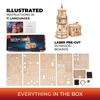 Ugears Split Rock Lighthouse Puzzle Wooden Craft Model No Glue or Tools Required - -