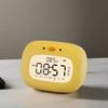 Hot Sale Modern LED Digital Table Clock Cute Duck Design Quartz Timer for Kids Bedroom Decor Alarm Clock