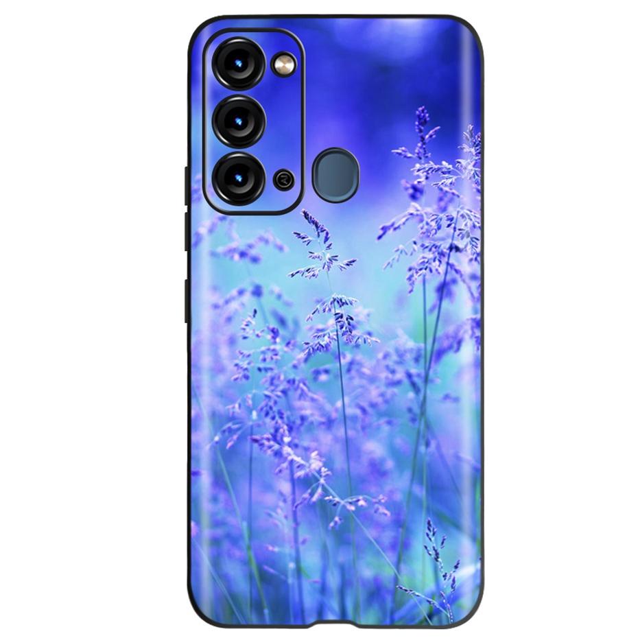 Чехол для ITEL Vision 3 Модный Чехол-Кот Подсолнух для Телефона Для Itel S17 S 17 S661W Мягкий ТПУ Черный Силиконовый Чехол Бампер Vision3