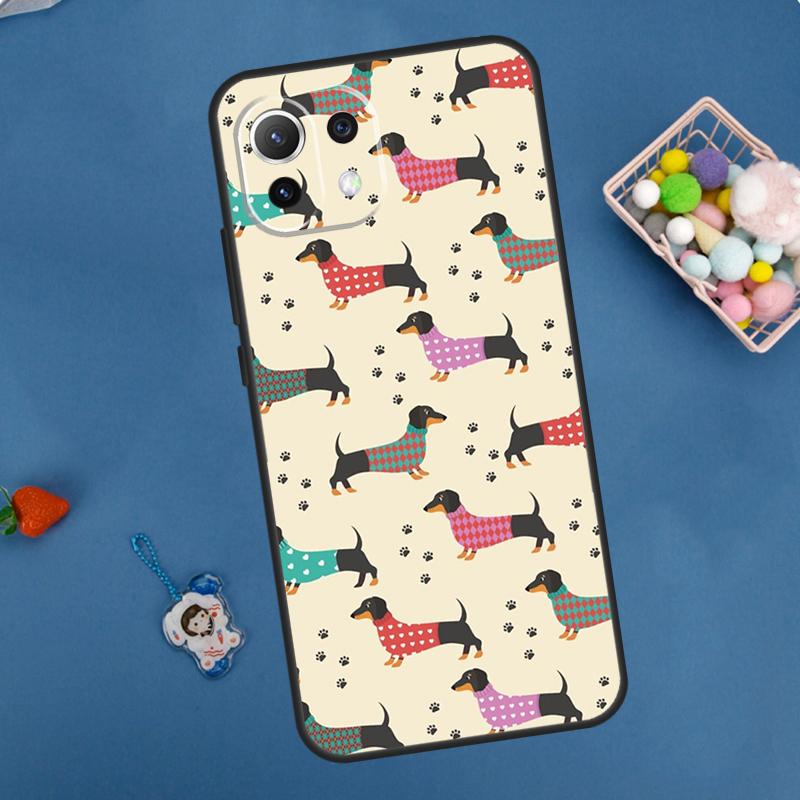Чехол с рисунком таксы для Xiaomi 14 13 15 Ultra 11T 12T 13T 14T Pro POCO X7 Pro X3 X5 F5 F6 M6 X6 Pro