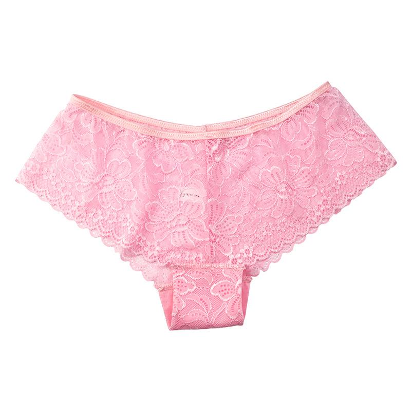 Сексуальные женские кружевные трусики из хлопка с вырезом в промежности для приподнятия ягодиц. Трусики больших размеров. Pure Desire, женские трусы-боксеры с низкой талией. Сексуальные трусы.