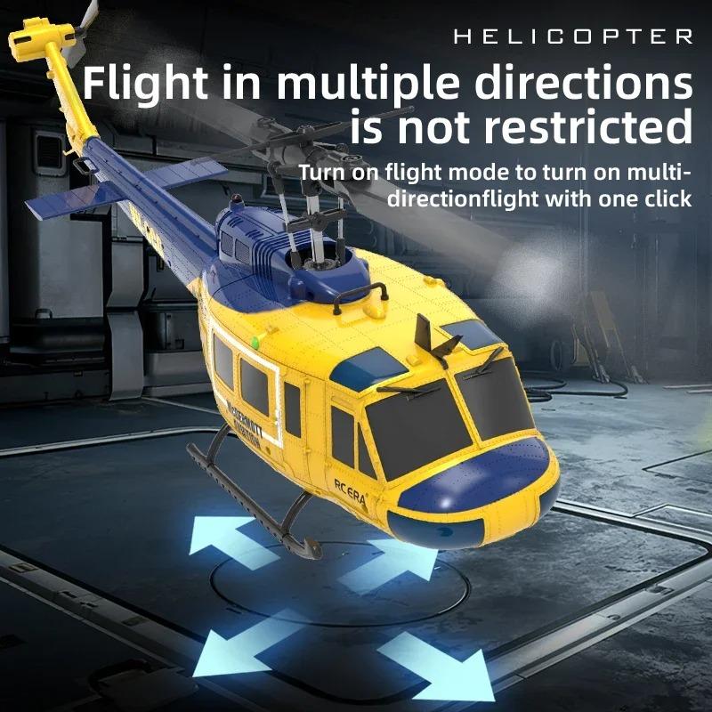 Rc Era C032 Uh-1 Rc Helicopter 2.4G 4Ch 6Axis Gyro Sentinel Uh1 Simulation Brushless Rc Plane Remote Control Plane Toy