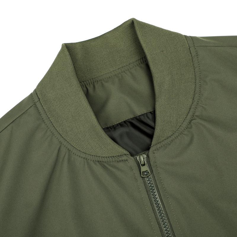 American Functional Air Bomber Jacket Men's Spring and Autumn Zipper Jacket Loose Retro Baseball Uniform
