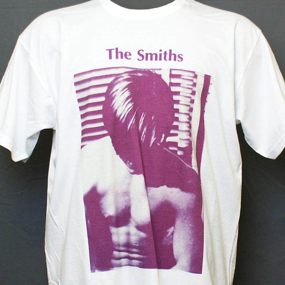THE SMITHS ИНДИ ПАНК РОК ФУТБОЛКА унисекс белая S-3XL