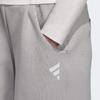 adidas Трикотажные брюки женские светло-серые JM4267