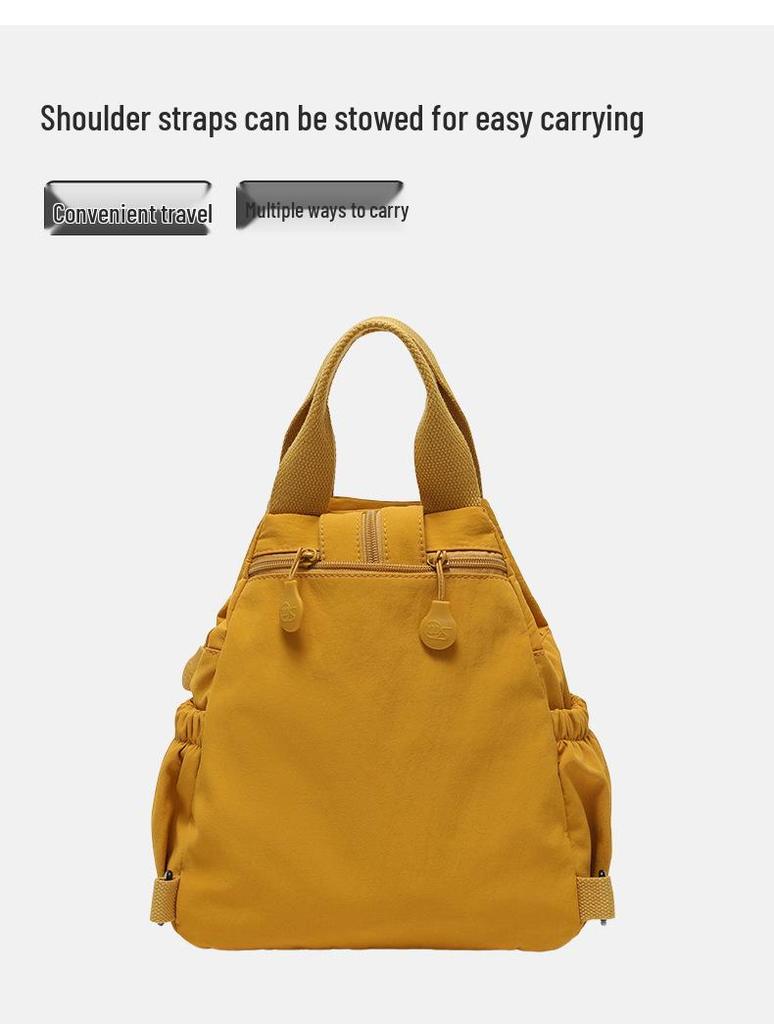 Женский модный легкий водонепроницаемый рюкзак 2025: Повседневная спортивная и дорожная многофункциональная нагрудная сумка