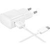 USB-C Charger - Phonillico - Compatible Samsung A20E/A40/A50/A70/A80 - 2A - White - 1m