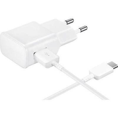 Зарядное устройство USB-C - Phonillico - Совместимо с Samsung A20E/A40/A50/A70/A80 - 2A - Белый - 1м