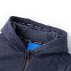 Children's Zip-up Hoodie Dark Blue Marl 92/104/116/128/140