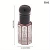 3ml/6ml/12ml Portable Essential Oil Ball Empty Bottle Perfume Walk Bead Bottle Massage Smear Small Sample Glass