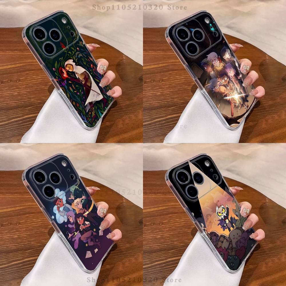 T-Чехол для телефона 'Дом-Сова Охотник' для iPhone 17,16,11,15,13,14,12,Air,Mini,Plus,Pro,Max,Plus,E Прозрачный Мягкий