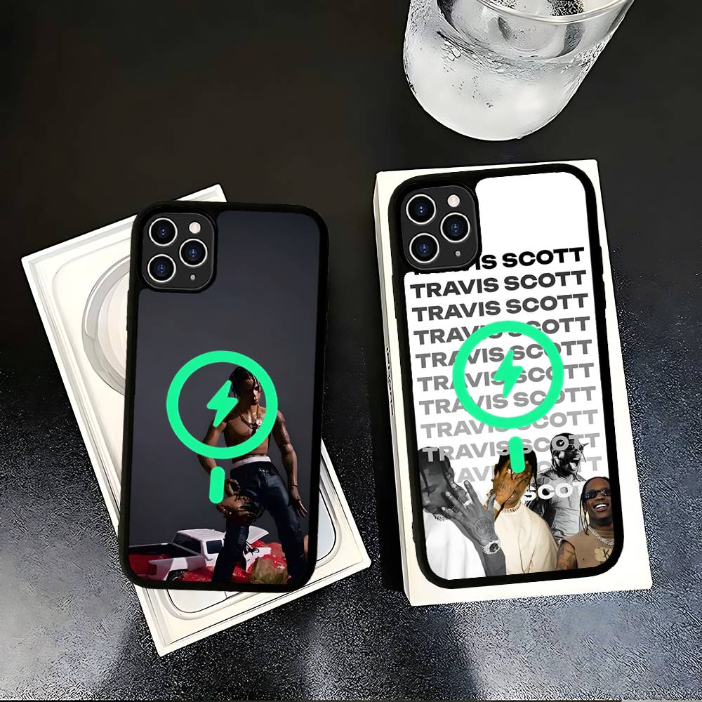 Роскошный чехол для телефона Travis Scott Cactus Jack для IPhone 17 16 15 14 13 12 11 Pro Max Plus Для Magsafe Магнитный корпус
