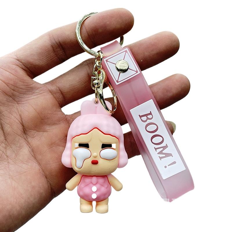 Кукла-плакса Подвеска Брелок 3D Мультяшный Мягкий Пластик Девочка Сумка Подвесное Украшение Кукла-плакса Кукла-плакса Слепая Коробка