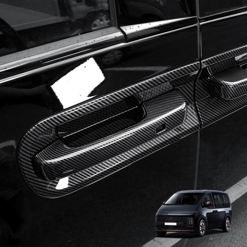 Car Exterior Accessorie Outer Door Handle/Outer Door Bowl Cover Trim ABS Plastic For Hyundai Staria -2026 LHD/RHD