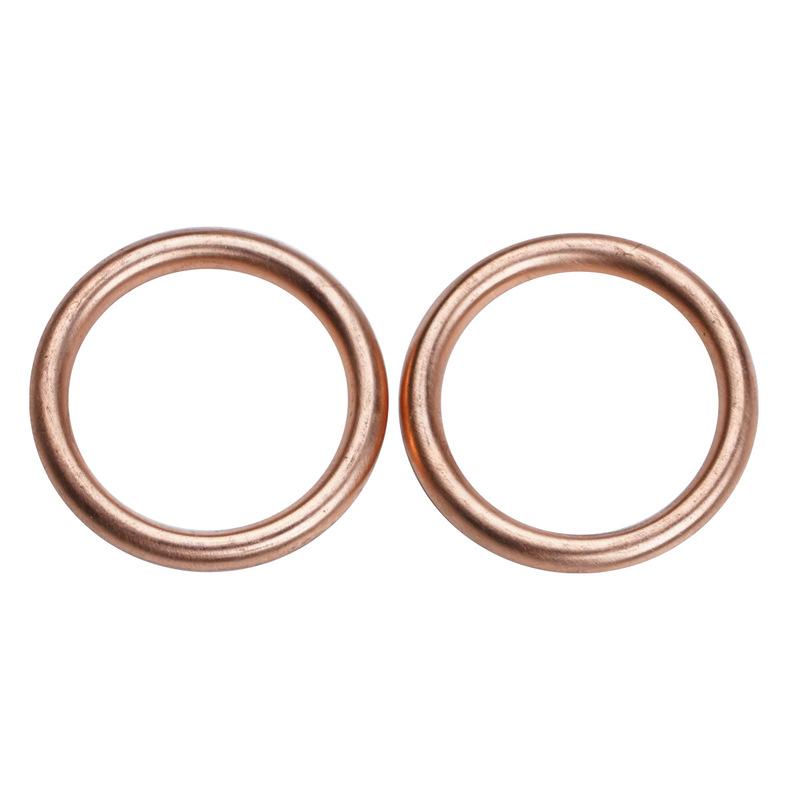 Exhaust Pipe Gasket For Kawasaki Ninja 250R EX250 2008-2012 Ninja 250 2015-2017 Ninja 300 EX300 2015 ER250 Z250 2015-2017