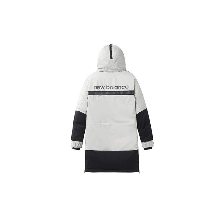 New Balance Пуховики унисекс кремовые с капюшоном утолщенные NPA44023-BEI