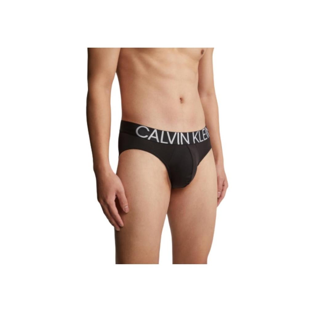 Calvin Klein Large Logo Waistband Skin-Friendly Stretch Briefs Men Underwear NB1701O-001