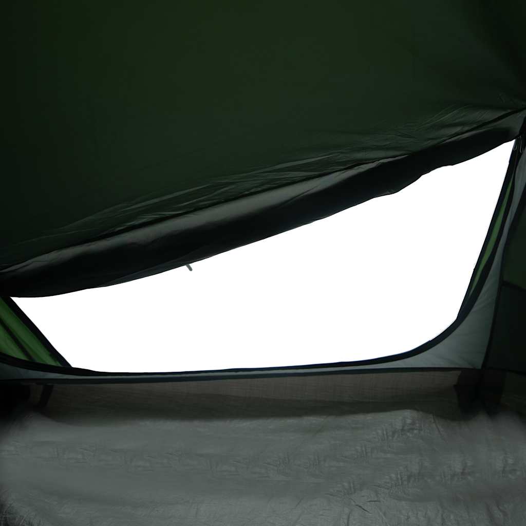 2 Person Tunnel Tent Green Waterproof