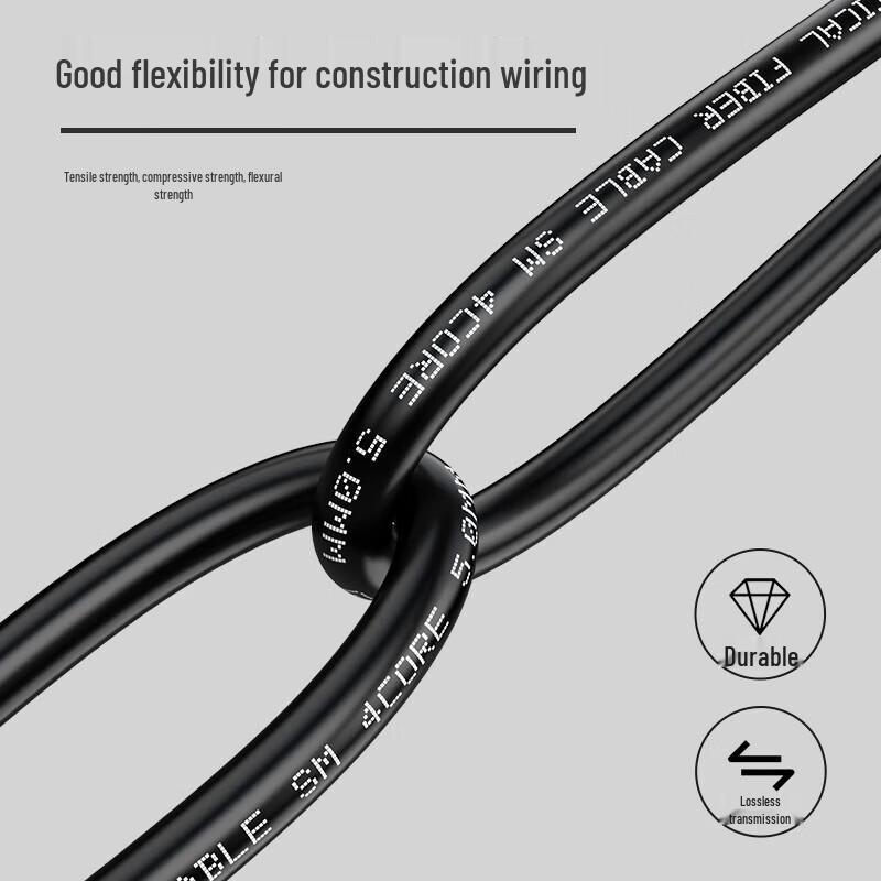 Shengwei SC-SC 4-Core Armored Field Optical Cable