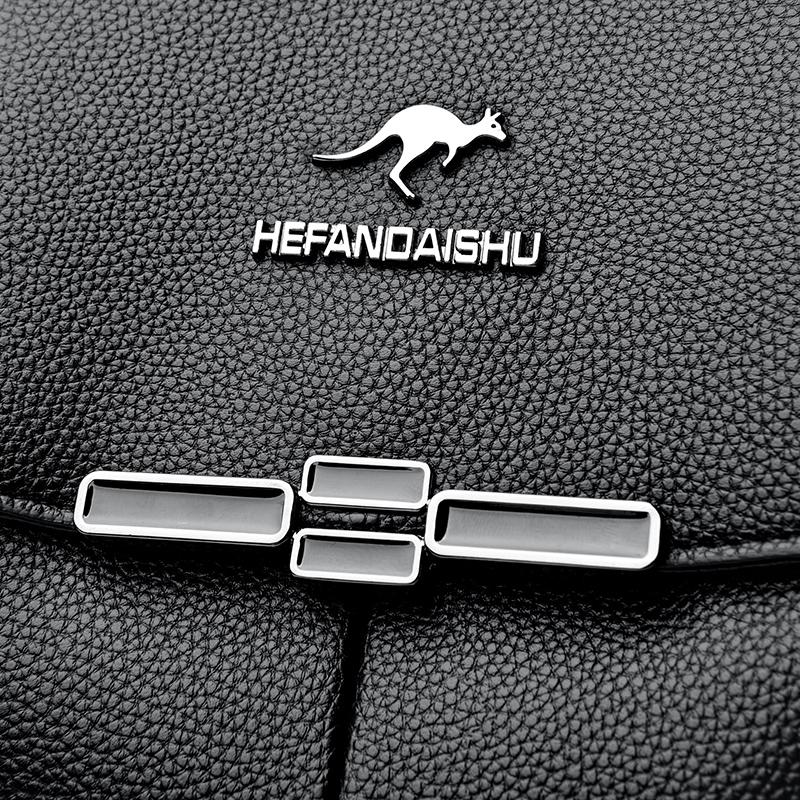 Кожаный рюкзак Женский дорожный рюкзак большой вместимости