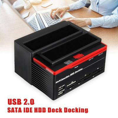 2,5 "/3,5" USB 2.0 до 2 SATA 1 IDE HDD Жесткий диск Док-станция Кардридер USB2.0 M2 TF SD S