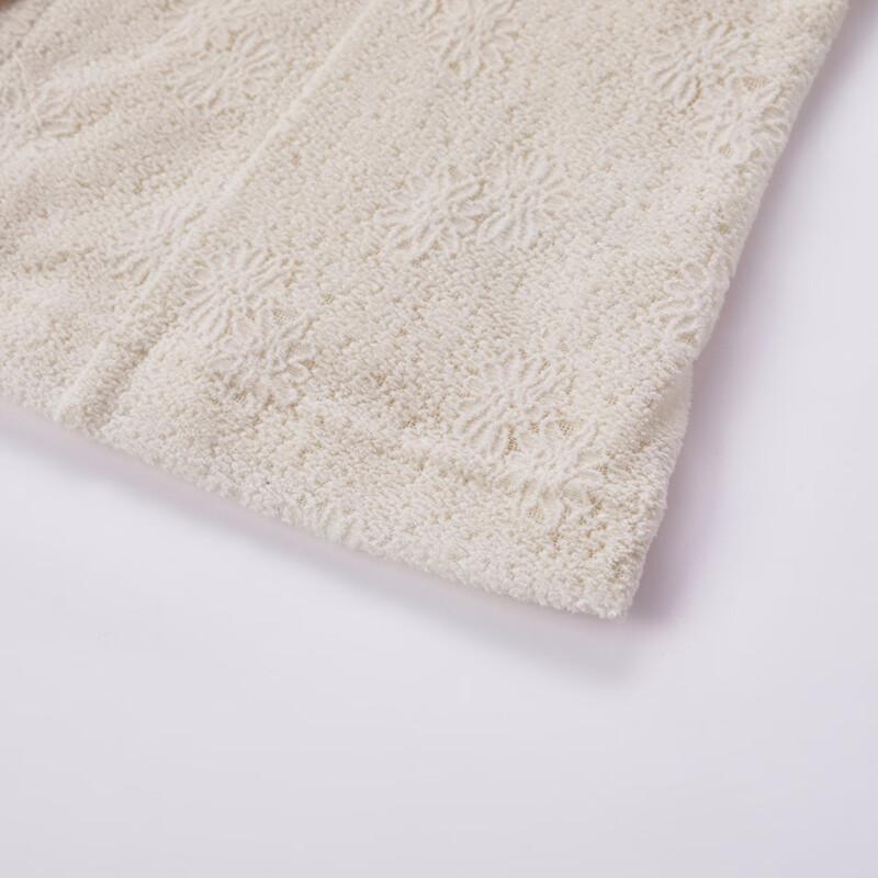Xiangying French Lace Trimmed Commuter Shirt